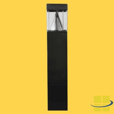 590nm Amber Square Bollard Light