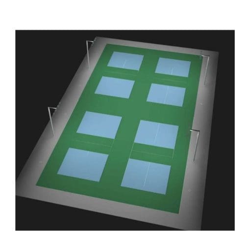 4 court pickleball lighting package 31fc 2.05 max/min