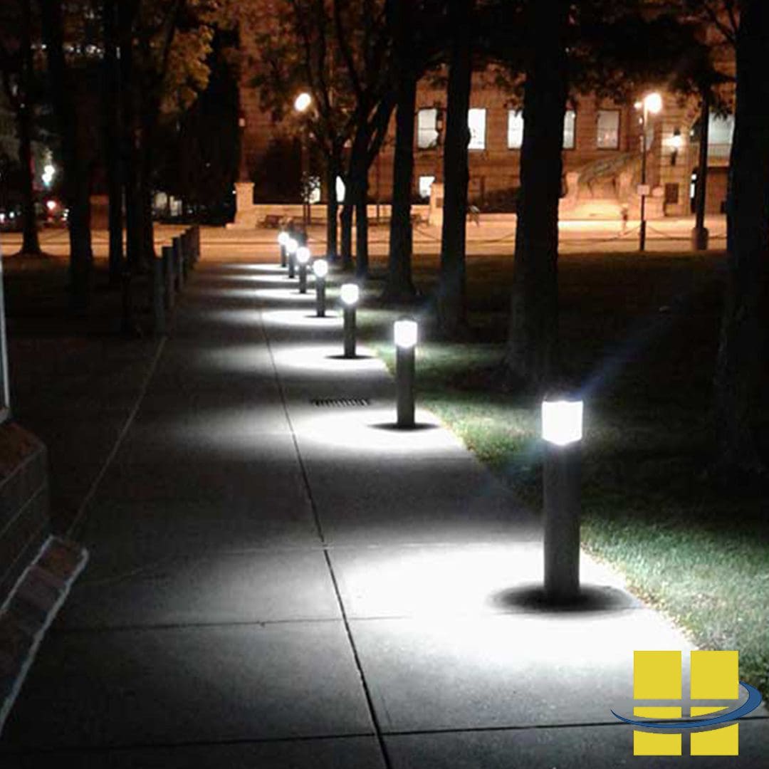 Round Dome Top LED Bollard