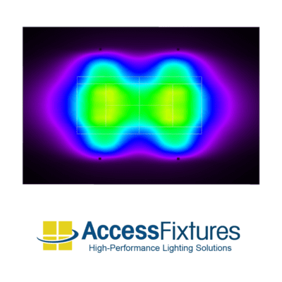 400w tennis court lighting package