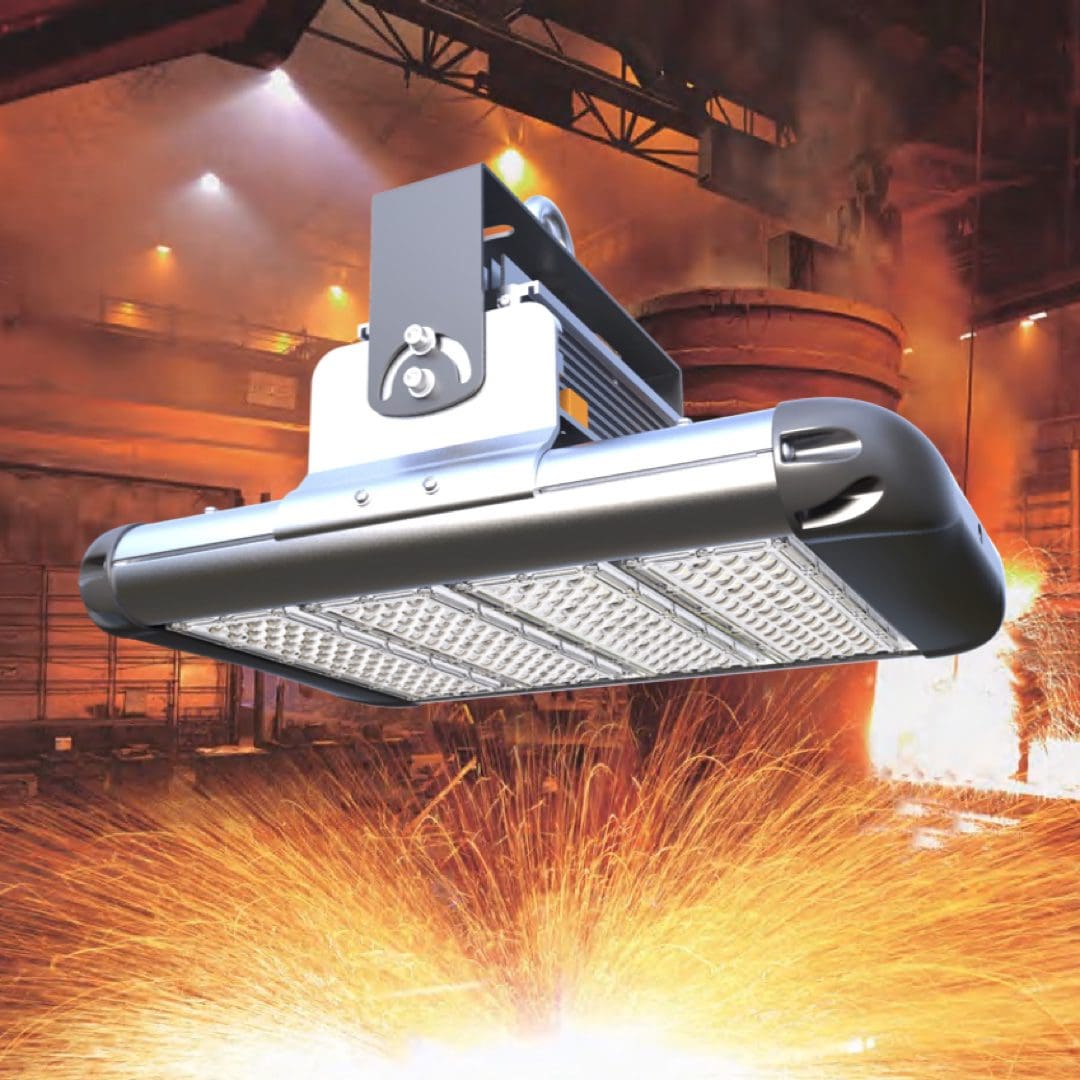 High-Heat Light Fixture High-Heat Light Fixture - EXTREME-LIFE Rated L70 @ 100,000 hours at 100°C/212°F, IP66 wet location, IK10 impact resistance, 10KV surge protection, 3G vibration, field repairable.