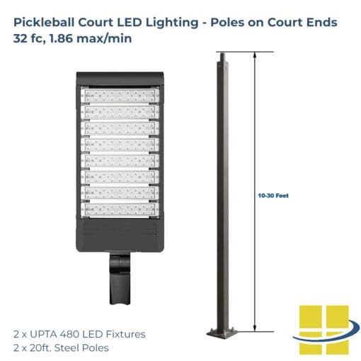 Pickleball Court Lighting Fixtures