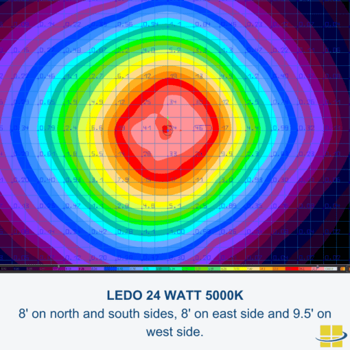 LEDO Bollard Light - Selectable Watts 14/19/24w & Kelvin 3K/4K/5K - Image 11