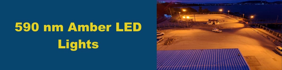 590 nm LED Amber Lights