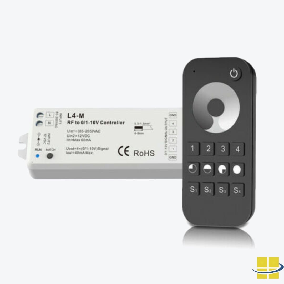0-10v Remote Control Dimmer (7 wires in light fitting)