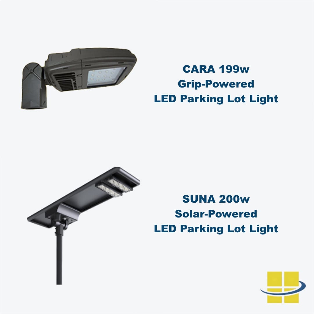 Solar LED Parking Lot Lights Solar LED Parking Lot Lights