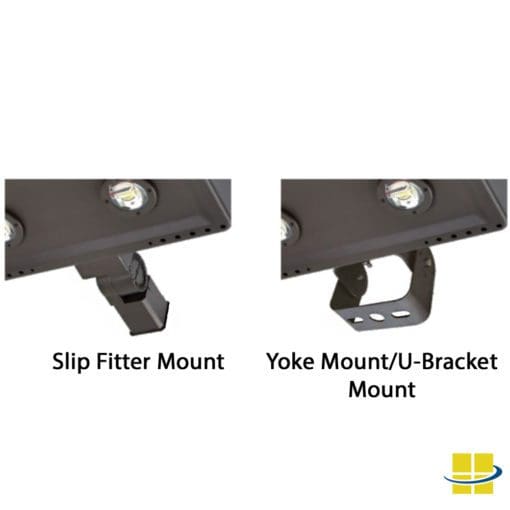 200w vandal resistant led lighting mounts