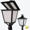 Select wattage, Selectable Kelvin LED Post Top Fixture