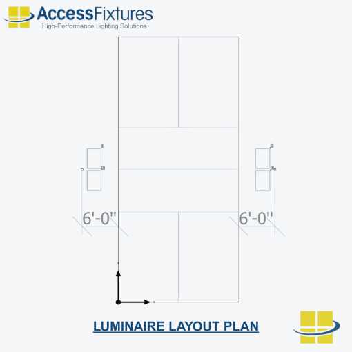 Single Solar Pickleball Court – 2 x 20′ Poles, Avg. 30fc , 2.16 Max/Min - Image 4