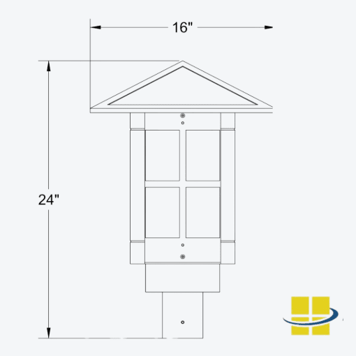 TEME LED Lantern Style Pendant Light - Image 7