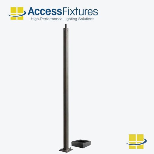 Pickleball Single Court LED Lighting, 2 20' Poles, 31fc, 1.52 max/min - Image 3