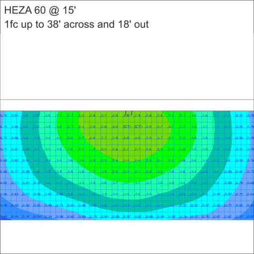HEZA 60 15 feet