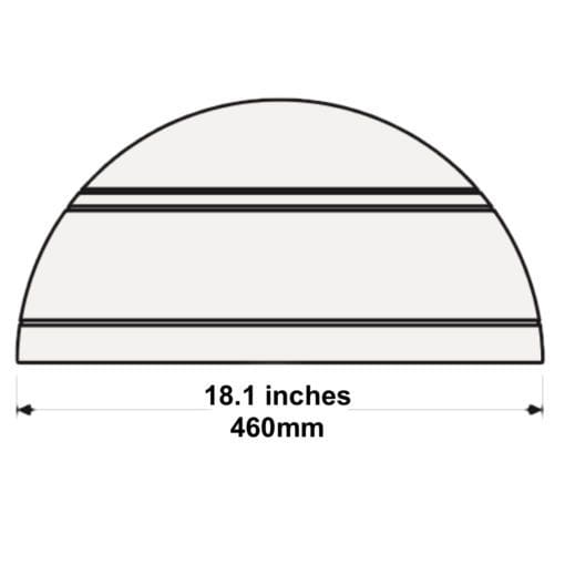 ANGY Quarter-Sphere Selectable 25-45-65w LED Wall Pack - Image 4