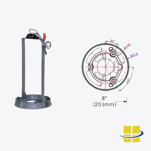 ROGO 20-28-37 Round Dome Top Commercial Grade Bollard Light - Image 5