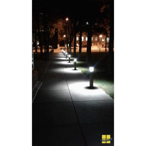 15w LED Round Dome Top Bollard Night