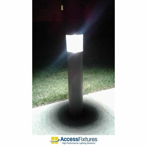 15w LED Round Dome Top Bollard Night Single