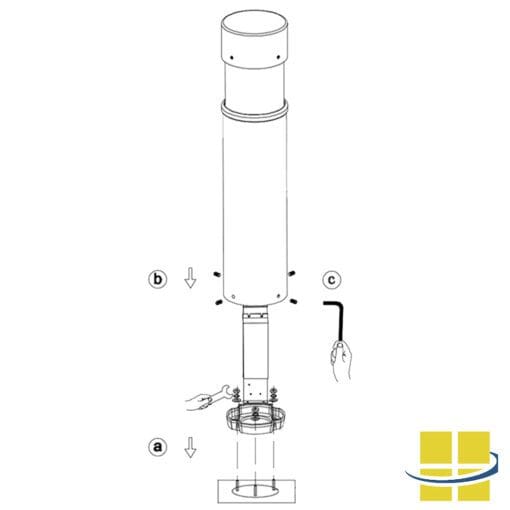 LED Bollard light