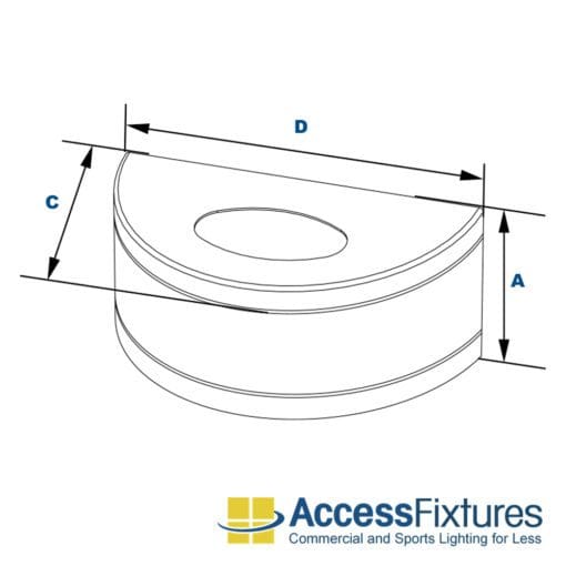 52w Outdoor Wall Lights Dimensions