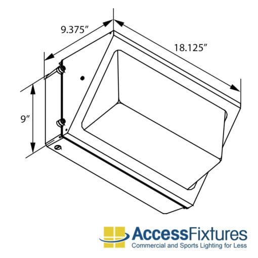 ZIBO 68w LED Wall Pack Light, 4000K, 5000K, EXTREME-LIFE - Image 2