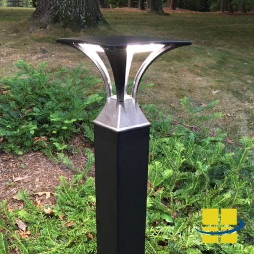 ATRI 18 LED Square Open Top Bollard Light is a commercial grade, architectural bollard light with EXTREME-LIFE.