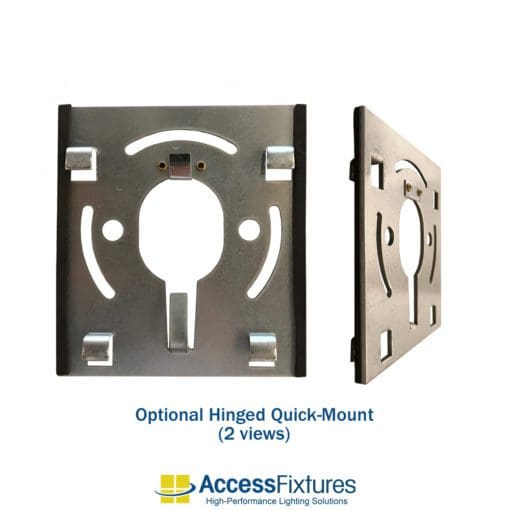 44w Turtle & Wildlife Friendly Garage Lighter 120-277v EXTREME LIFE optional Quick-Mount bracket