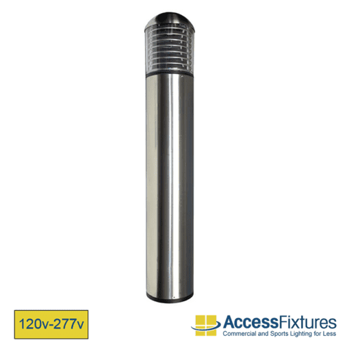 20w LED Stainless Steel Bollard Lights Louvers