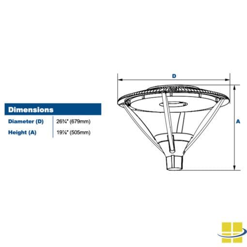 LED Post Top Light