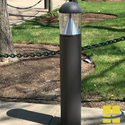 Round Dome Top LED Bollard