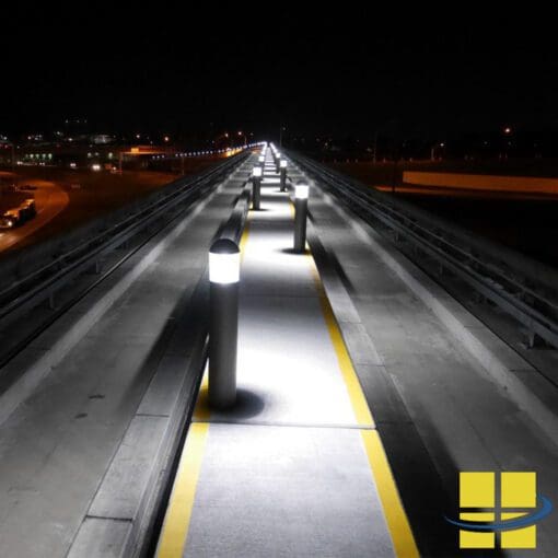Round Dome Top LED Bollard