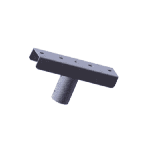 bracket to tenon mount