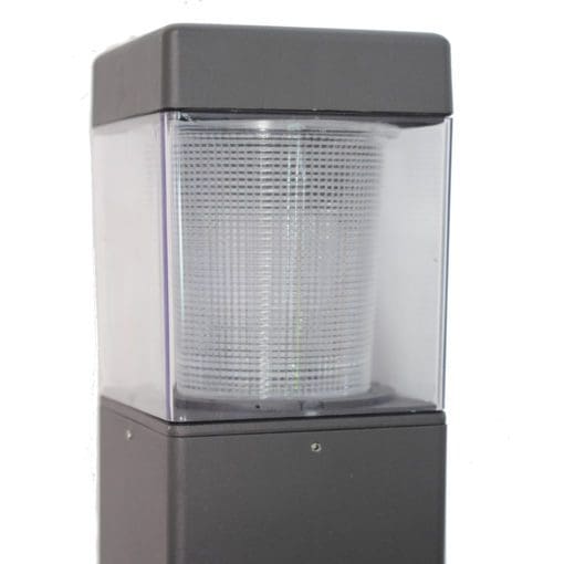 TEFA 24w LED Prismatic Glass Sq. Bollard Light, EXTREME-LIFE - Image 10