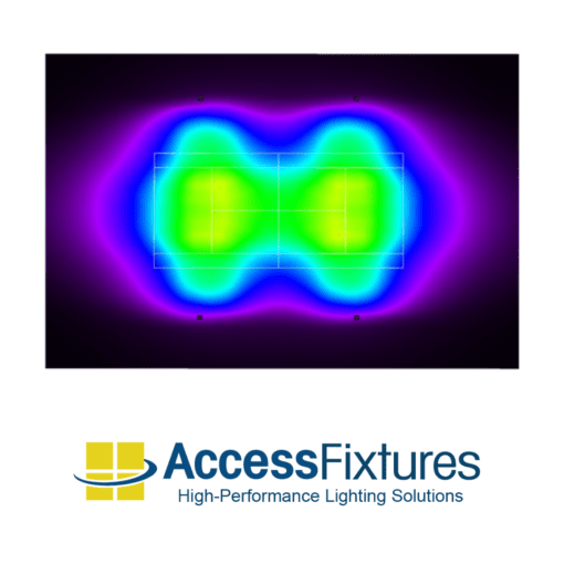 400w tennis court lighting package