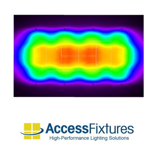 400w club tennis court lighting