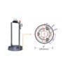 heavy duty bollard base