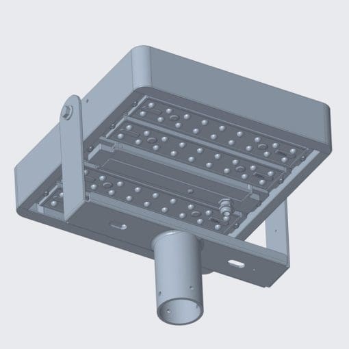 APZA 180 590nm Amber LED Turtle Friendly Post Top Light - Image 4