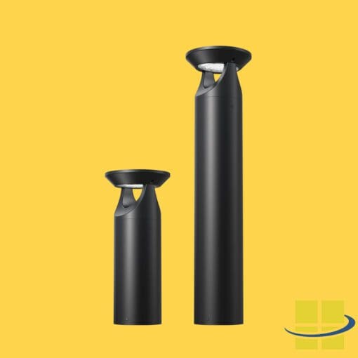 ARCA LED solar bollard lights 590nm amber