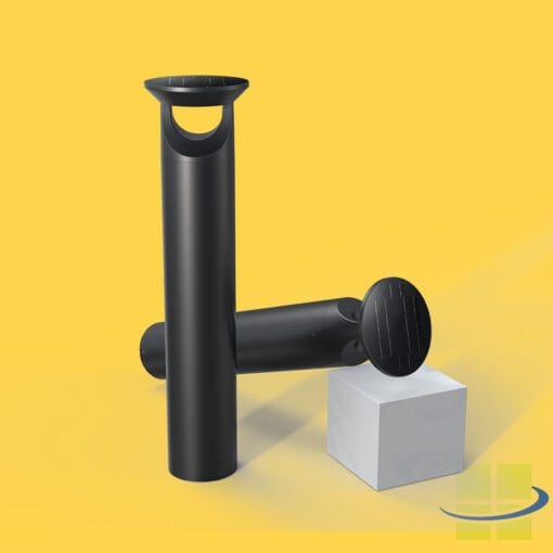 ARCA LED solar bollard lights 590nm amber