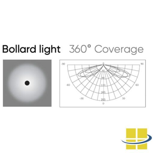 ARRI 14w selectable kelvin bollard light