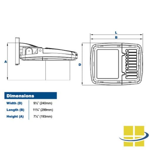 CARA LED FWC Certified Area/Flood/Wall Lights