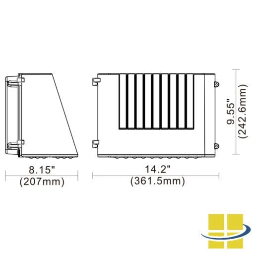 CUTO LED Wall Pack