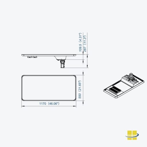 SUNA 80 Solar Area Light-LED Solar Area Light - Image 7