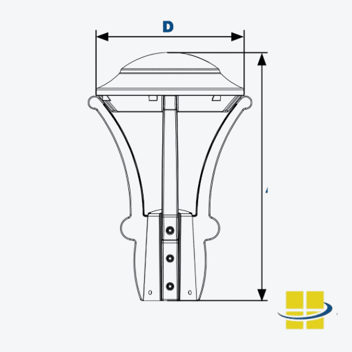 BOST 19w Classic Bostonian Style Pendant Light - Image 4