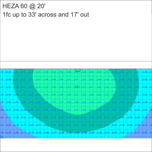 HEZA 60 20 feet